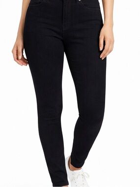 High-Rise Black Women's Skinny Jeans